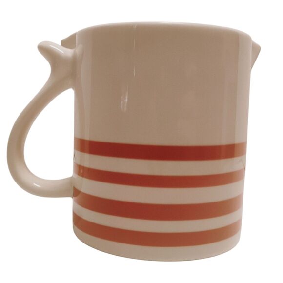 Target Coffee Tea Mug Pup 3D Ears Ceramic 16 Oz Parker Lane Dog Red Strippes Cup - Picture 3 of 8